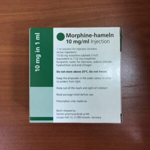Diamorphine Hydrochloride 10 mg