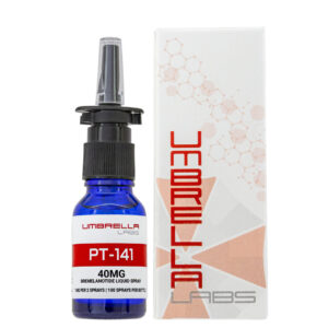 PT-141 BREMELANOTIDE PEPTIDE 40MG LIQUID SPRAY 15ML BOTTLE (1MG/2 SPRAYS, 40MG TOTAL)