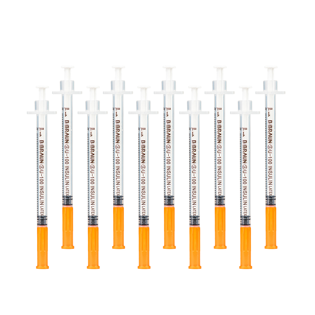 Insulin Syringes 1ml (10pcs)